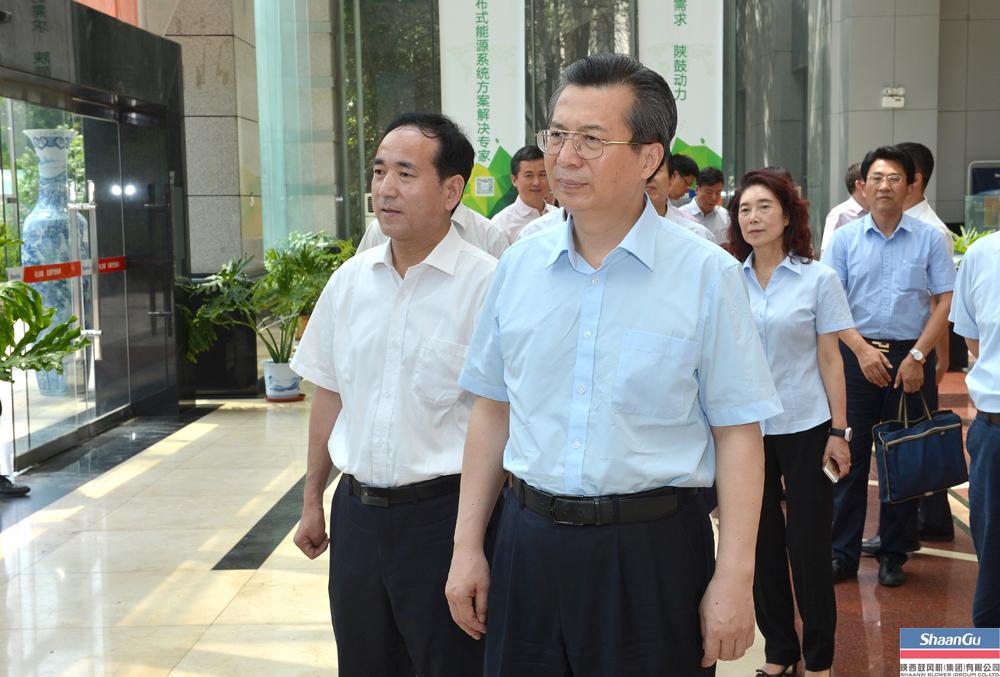 陕西省委常委、西安市委书记王永康来AG一飞冲天调研