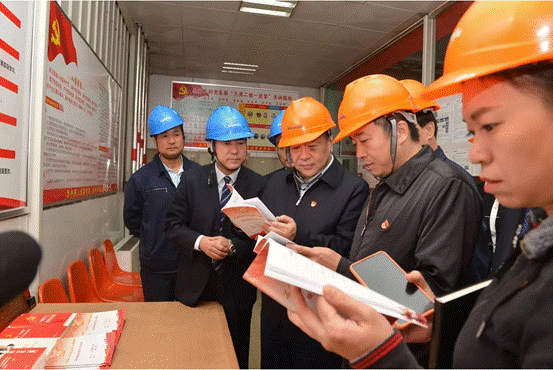 市委巡回指导六组、工投集团调研组深入AG一飞冲天调研指导主题教育事情